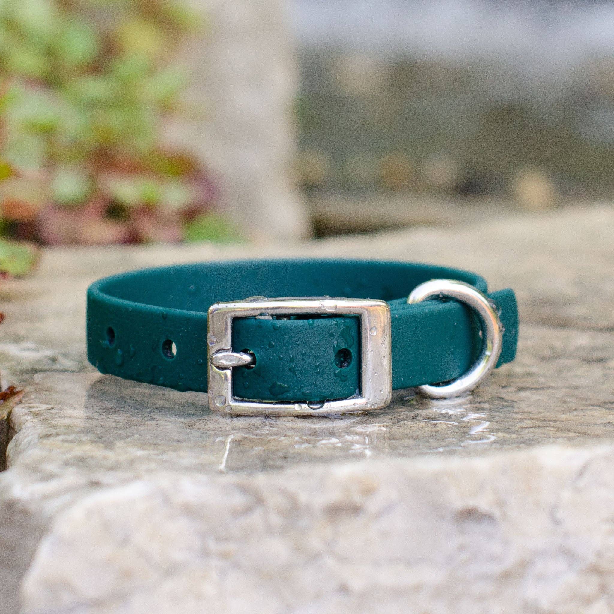 Doodle Dog Town - Wholesale Pet Collar - Dog - Waterproof Biothane® Collar - Emerald2