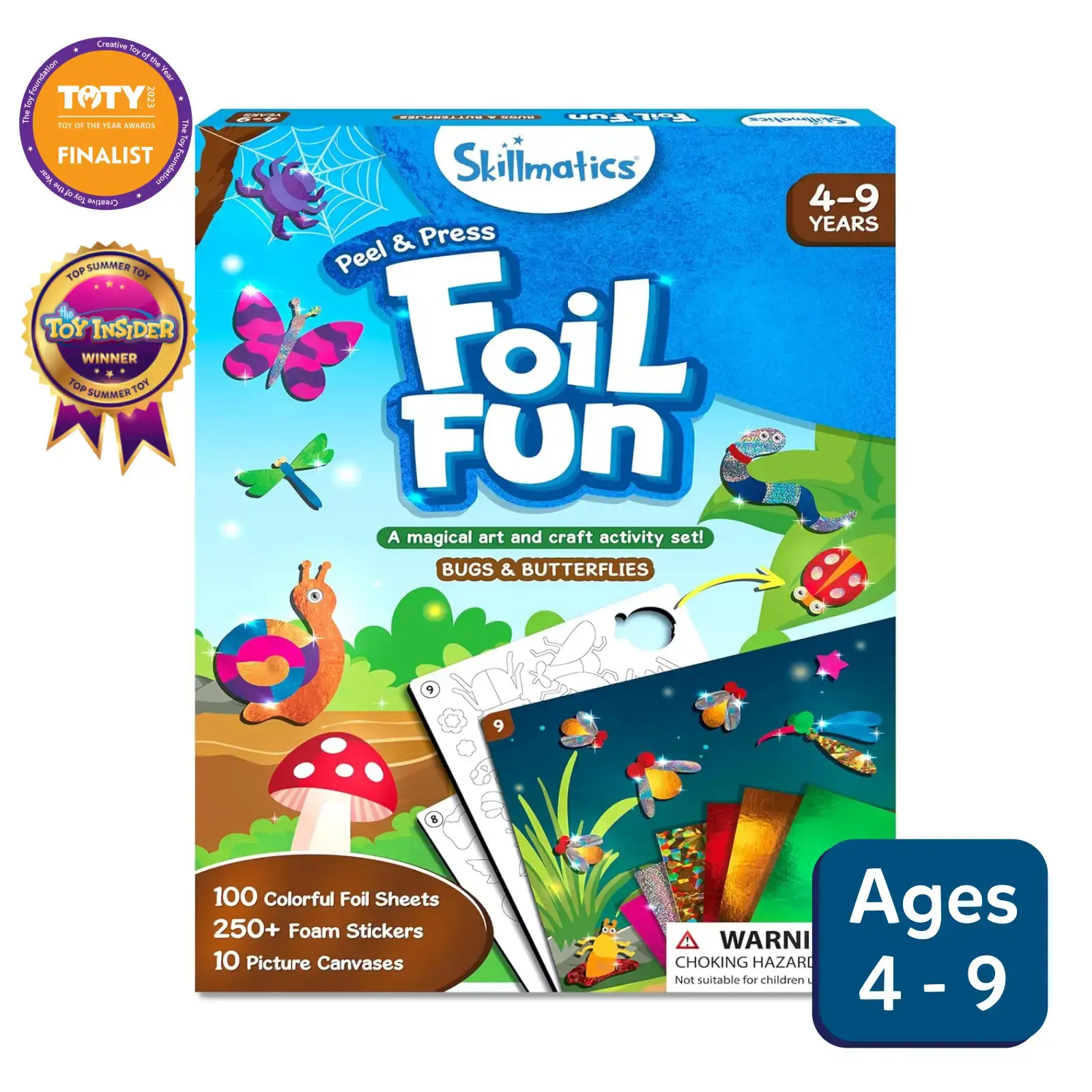 Skillmatics - Wholesale Art Set - Kids & Baby - Skillmatics - Foil Fun - Bugs & Butterflies Art for Kids1