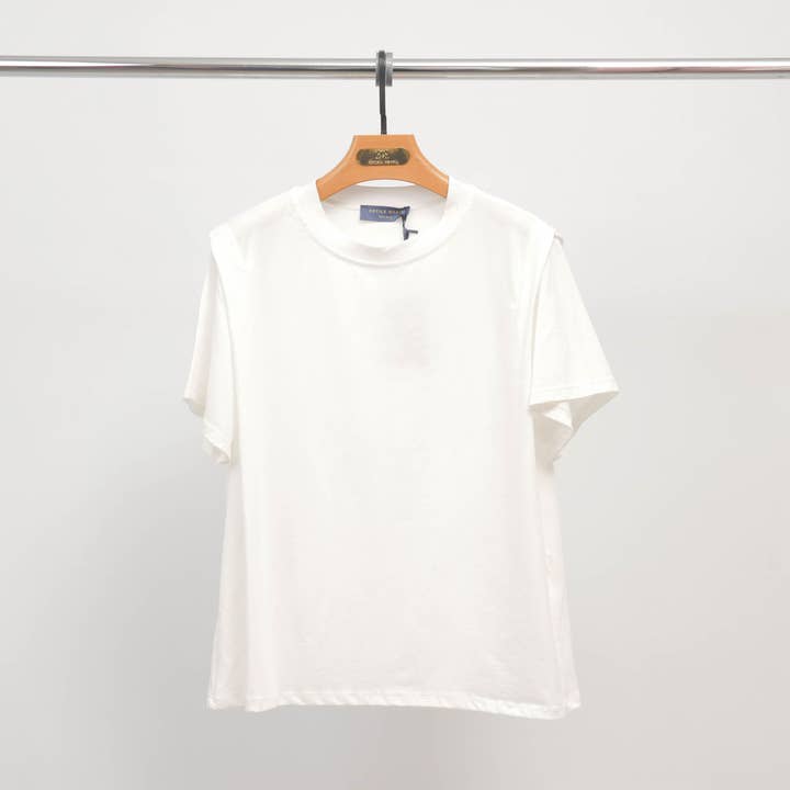 Cecile Wang - Wholesale T-shirt – women's - TDM12124-2 cotton T-shirt9