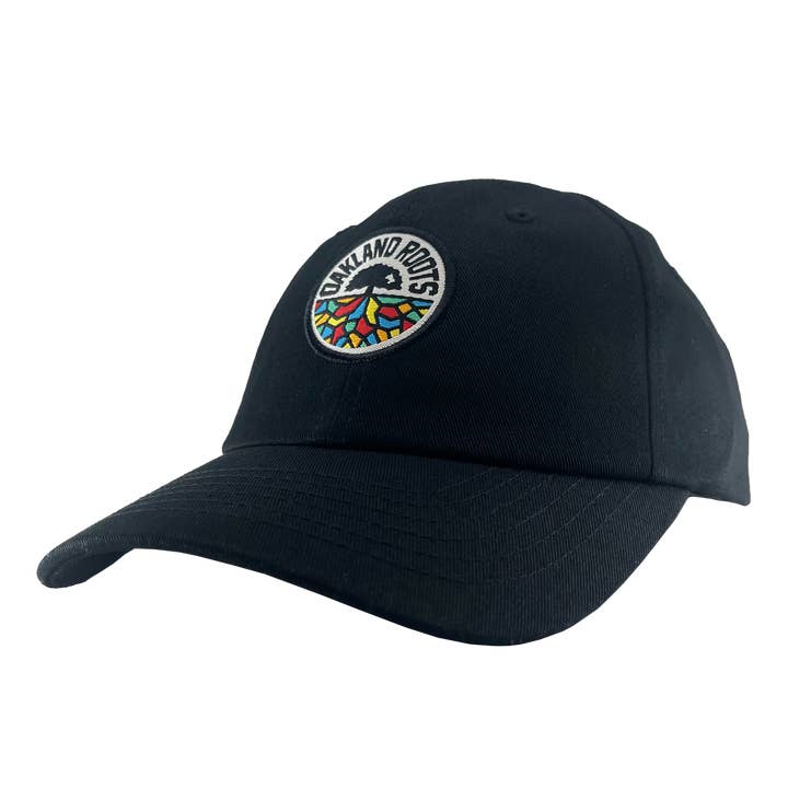Cappello con visiera curva con logo Oakland Roots SC per la vendita all'ingrosso da parte di Oaklandish