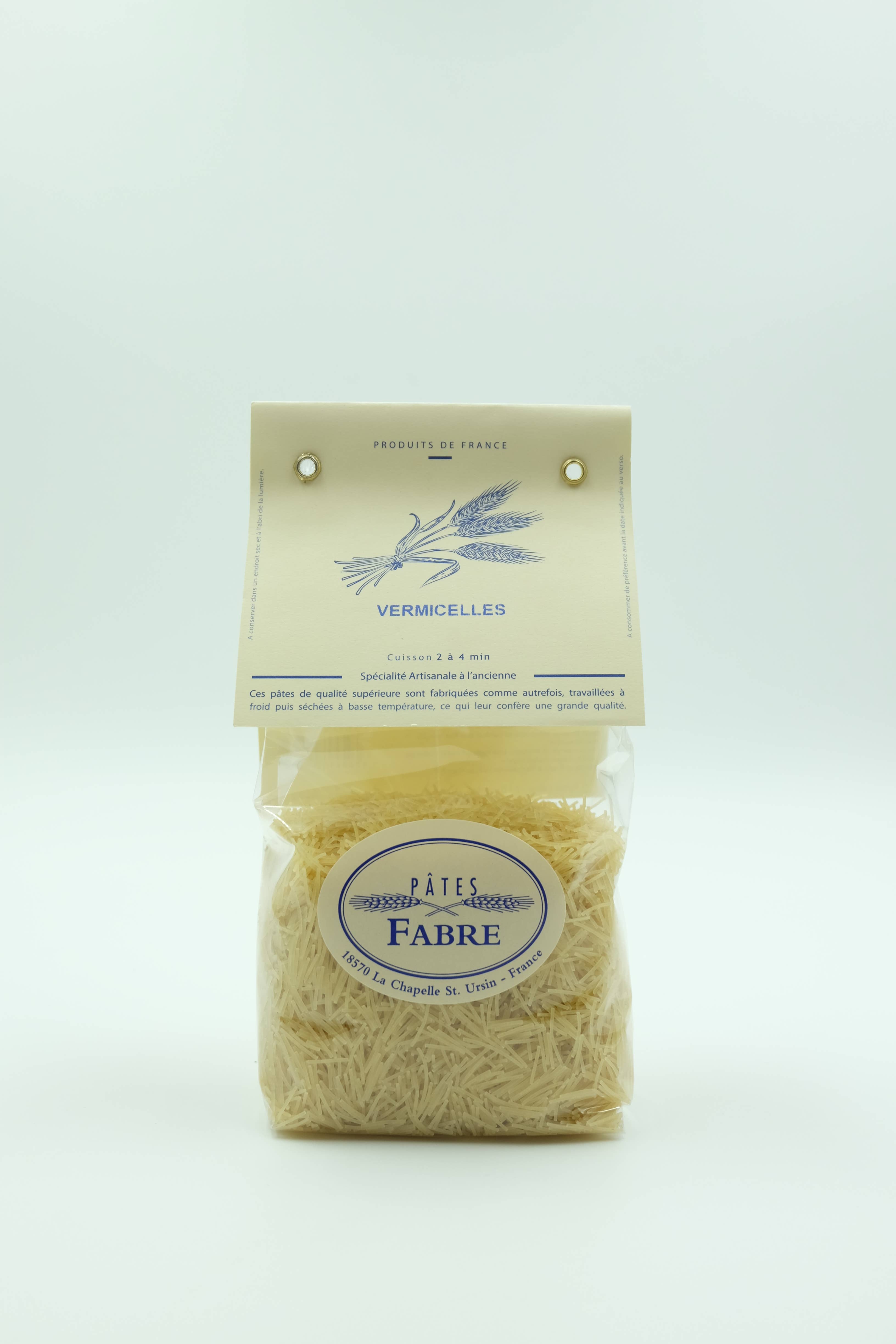 PATES FABRE - Wholesale Pasta - Pasta - Vermicelli0