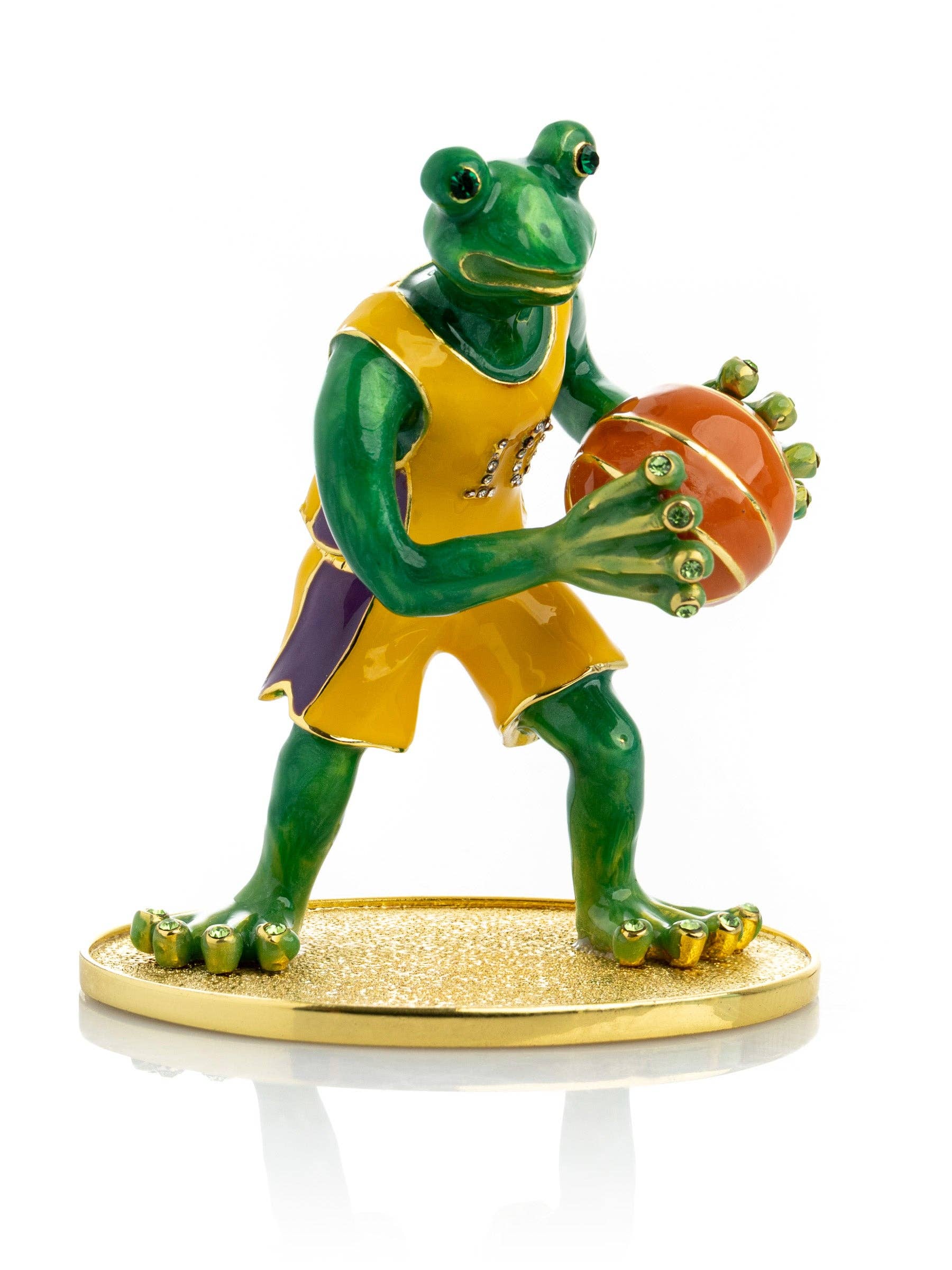 Keren Kopal - Wholesale Decorative Figurine - Frog Playing Basketball3