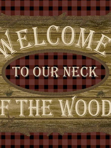 Cozy Cabin Neck Of The Woods Rustic Area Rug for wholesale by Mayberry Carpet & Rugs
