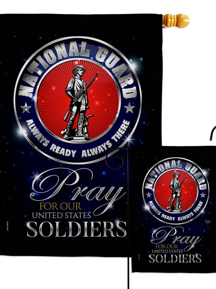 Flagge Beten United States Soldiers National Guard Usa Garden für den Großhandel von Two Group Flag Co