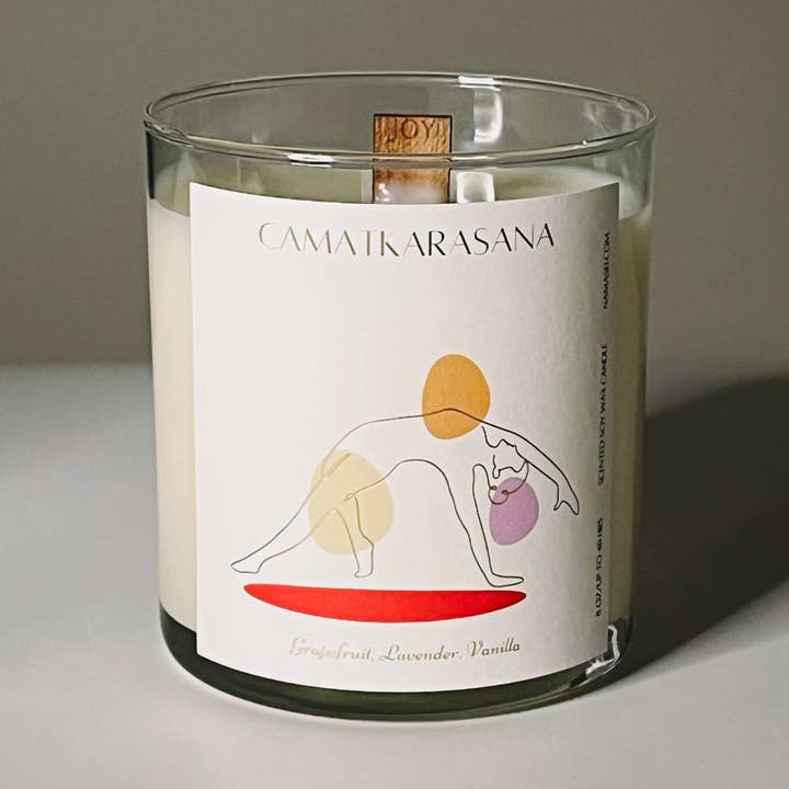 namasei - Wholesale Jar/Filled Candle - Camatkarasana0
