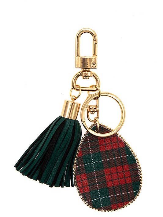 MIX PADRÃO NATALÍCIO PORTA-CHAVES TASSEL por atacado de Andrea Bijoux