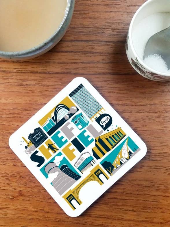 Sheffield Coaster for engroshandel hos Susan Taylor Design