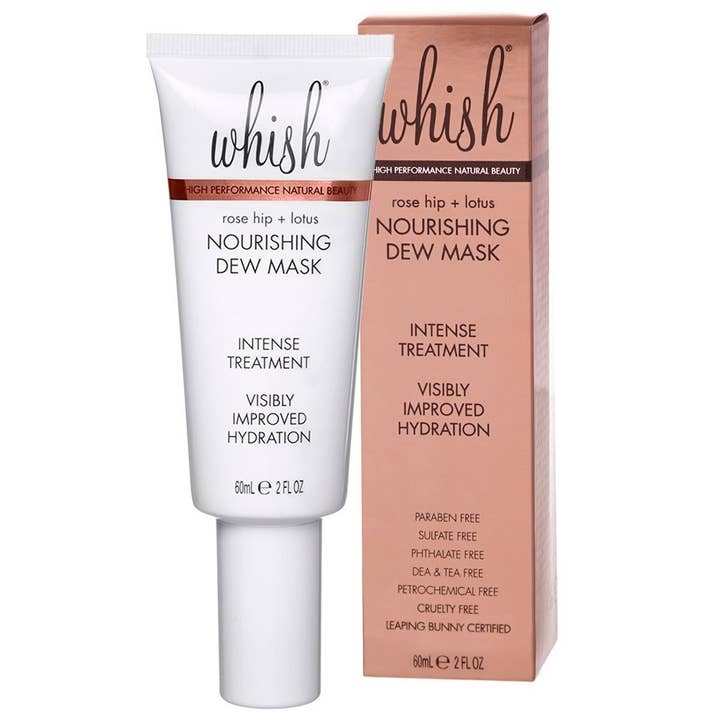Whish - Wholesale Skincare Face Mask - Rose Hip + Lotus Nourishing Dew Mask3