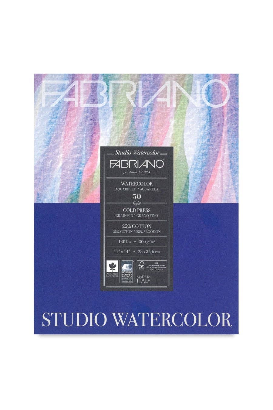 Chartpak, Inc. - Wholesale Sketchbook/Sketchpad - Fabriano Studio Watercolor Pad17