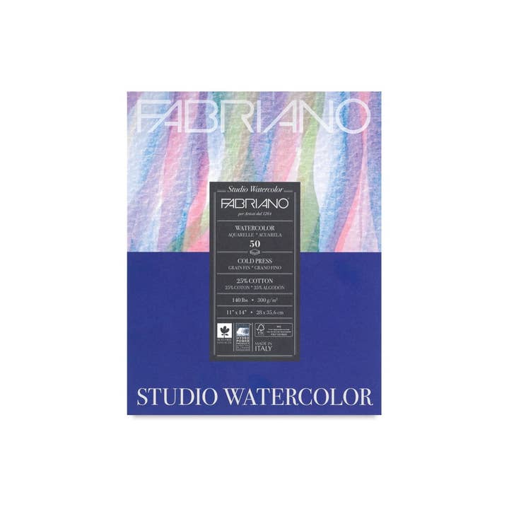 Chartpak, Inc. - Wholesale Sketchbook/Sketchpad - Fabriano Studio Watercolor Pad17