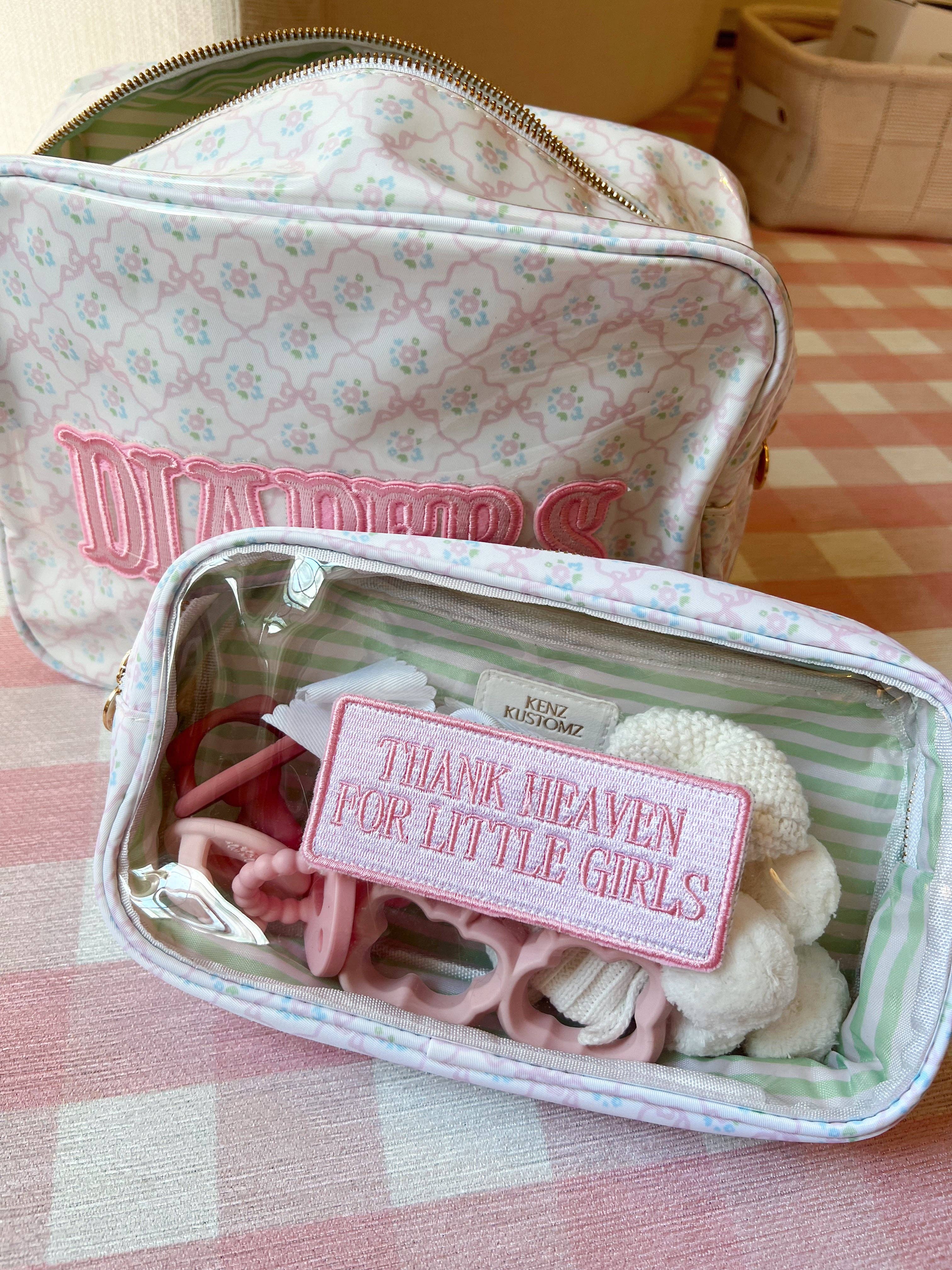 KENZKUSTOMZ - Wholesale Makeup/Cosmetic Bag - Thank Heaven - Medium Clear Bag14