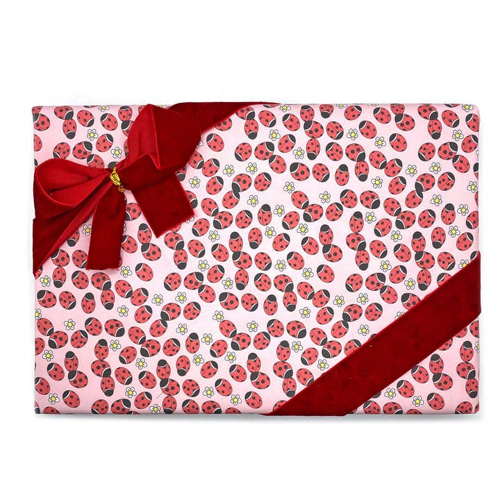Ladybird Wrapping Paper for wholesale by Neon Magpie