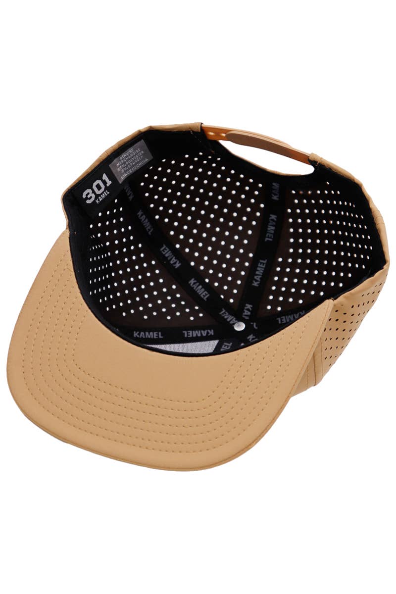 Cap Zone - Wholesale Flat Brim Cap - Unisex - Six Panel Flat Bill Perforated Snapback9