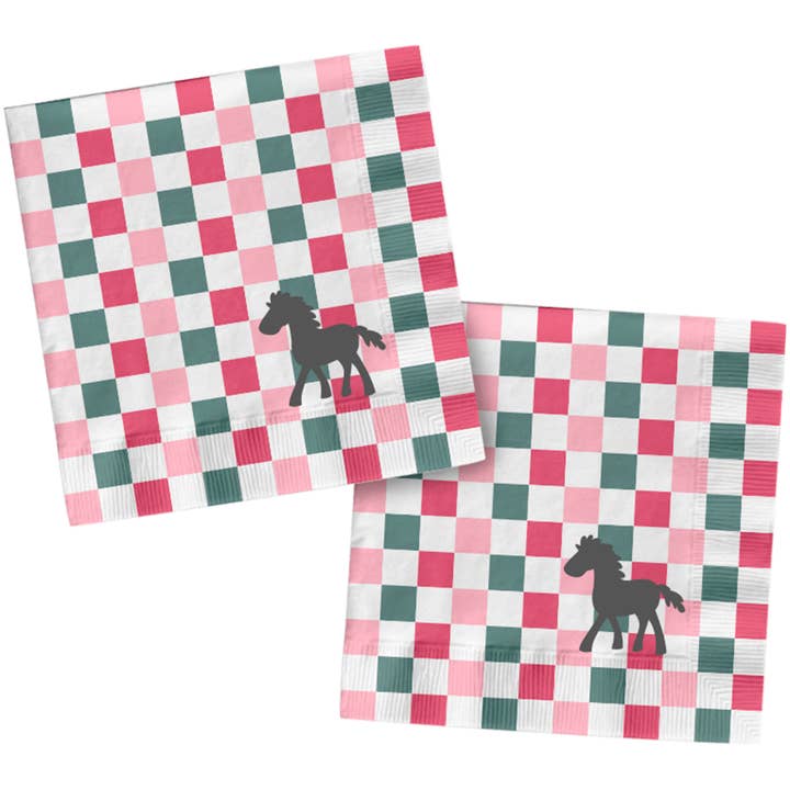 Guardanapos - Cavalo Feliz - 33 x 33 cm - 20 unidades por atacado de Folat BV