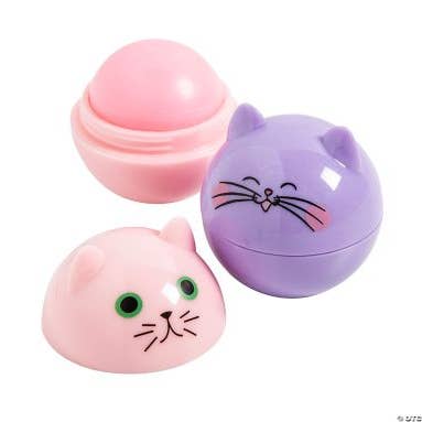 CAT LIP BALM for wholesale by Fun Express