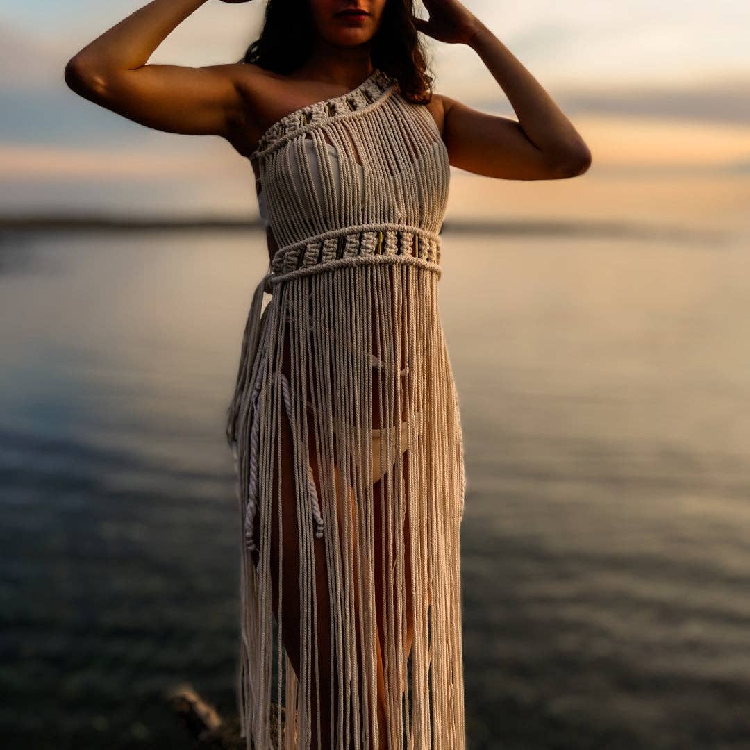 Beige Cleopatra Dress for wholesale on Faire1