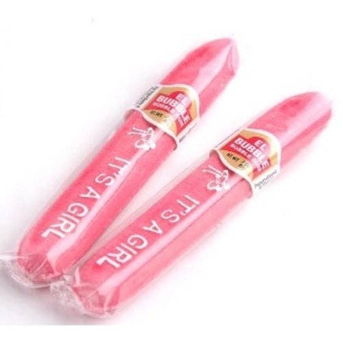 I Got Your Candy - Wholesale Chewing Gum - El Bubble Bubble Gum It's a Girl Cigars 0.7oz - 36ct3