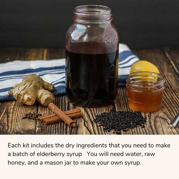 Homesteading in Ohio LLC - Wholesale DIY Drink Kit - DIY Elderberry Syrup Making Kit2