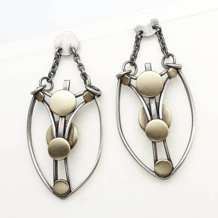 North Tower chandelier earrings 2 for wholesale by BMF Jewelry