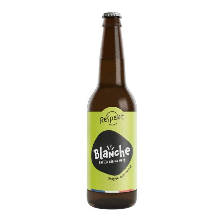 White Beer - Basil Lime for wholesale by Brasserie Respekt