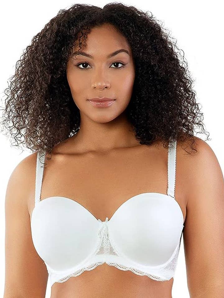 White Parfait Elissa Strapless Multi-Way Underwire Bra P5011-White for wholesale on Faire0