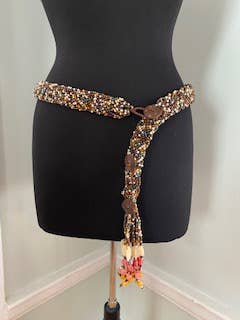 Shae's Resale - Vendita all'ingrosso Cintura - Donna - 25 cinture con perline in stile vintage con nappina1