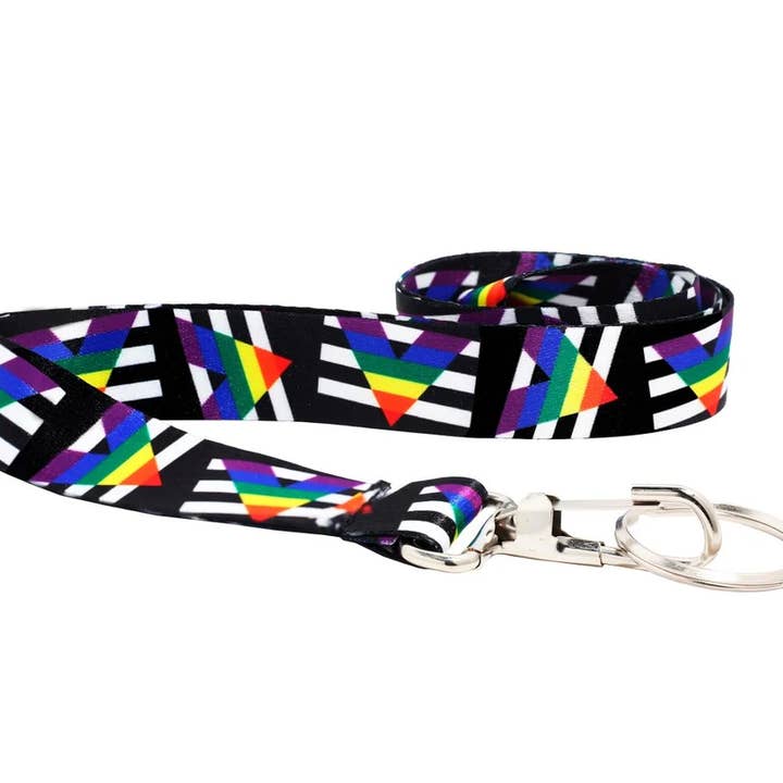 Straight Ally Flag Lanyards for wholesale by The Awareness Company