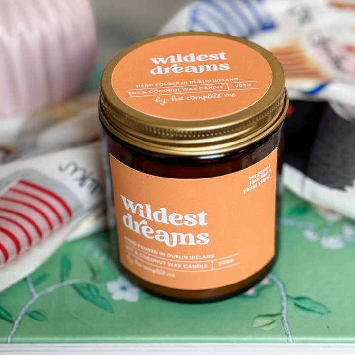 Hue Complete Me - Vendita all'ingrosso Candela in vasetto - Candela in Barattolo Ambra Wildest Dreams6