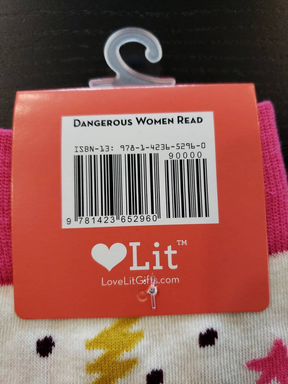 Gibbs Smith - Wholesale Socks - Women's - Dangerous Women Read Socks Prepack (6)3