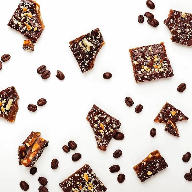 Fraser Valley Gourmet Ltd. - Wholesale Toffee - ABC Toffee 100g - Espresso infused & Dark Chocolate1