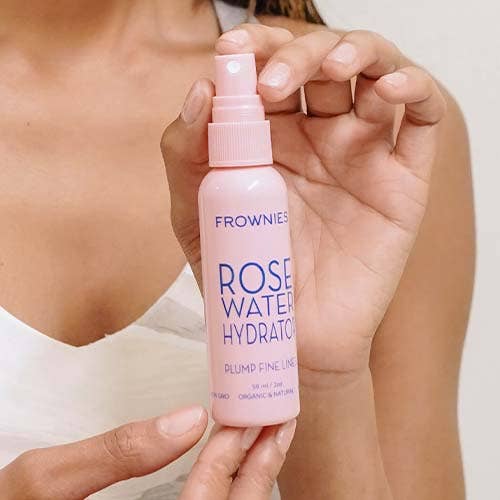 Frownies - Wholesale Face & Body Mist/Water - Rose Water Hydrator Spray (2 oz)