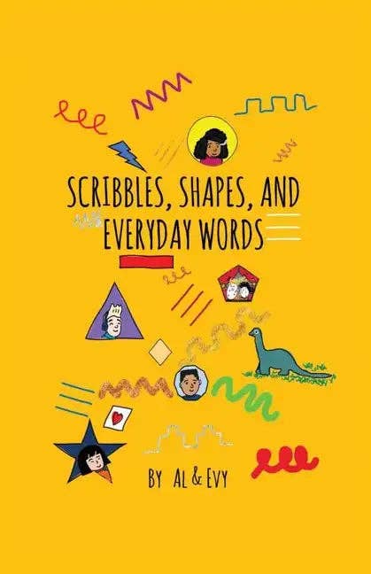 Books by splitShops - Wholesale Early Reader Book (6-8) - Scribbles, Shapes, and Everyday Words - Paperback0