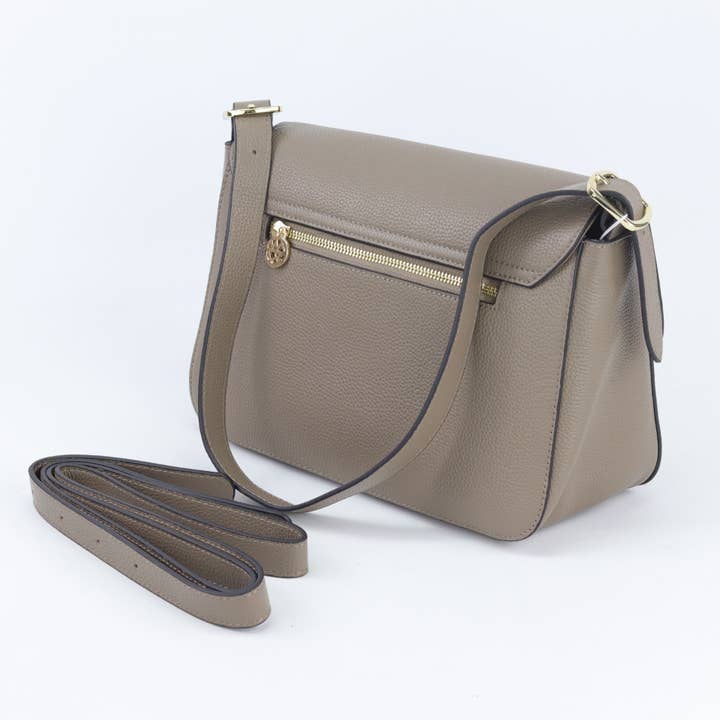 Willow & Zac - Wholesale Shoulder bag – women's - Louise Fog Leather Shoulder Bag1
