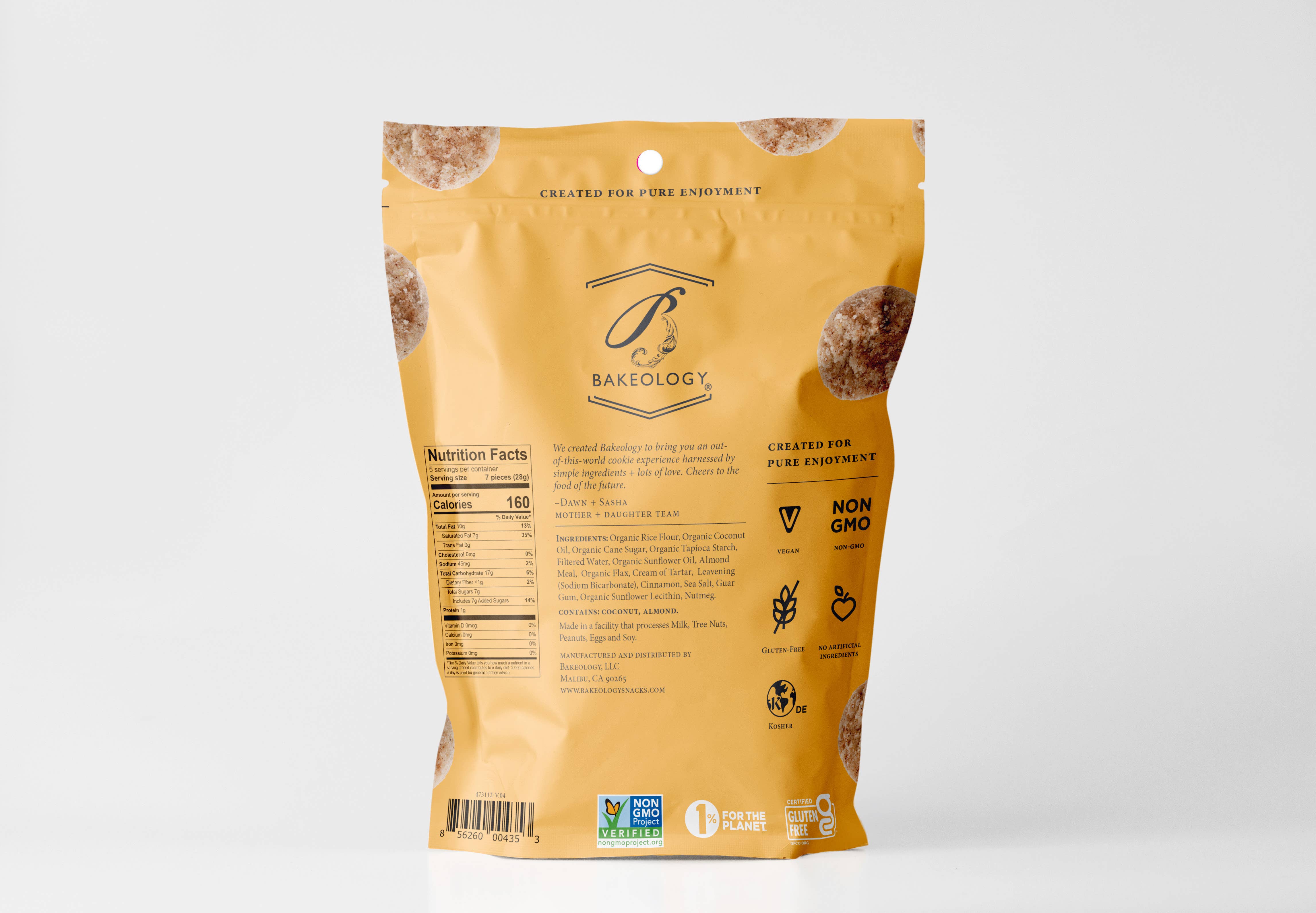 Bakeology – Großhandel Cookie – Snickerdoodle-Keksbissen - 5-Unzen-Beutel1