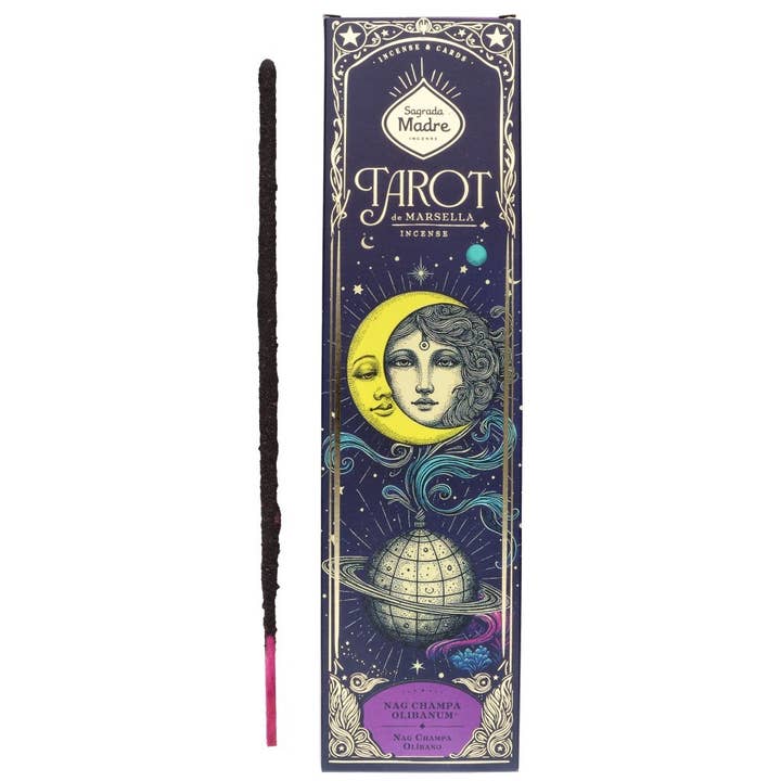 Encens Tarot de Marseille Nag Champa - Sainte Mère pour la vente par Vives de la Cortada S.L