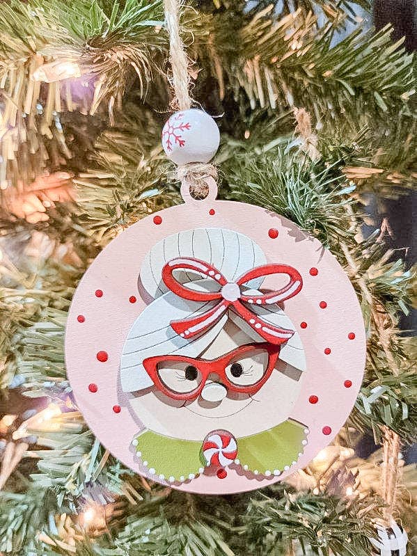 Hollow Grove Designs - Wholesale Ornament - Mrs.Claus Christmas Ornament0