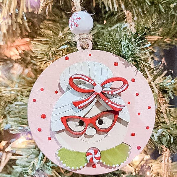 Hollow Grove Designs - Wholesale Ornament - Mrs.Claus Christmas Ornament0