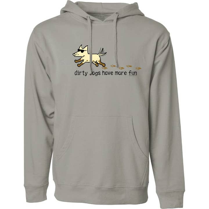 Dirty Dog Hebben Meer Plezier - Sweatshirt Pullover Hoodie voor wholesale door Teddy the Dog