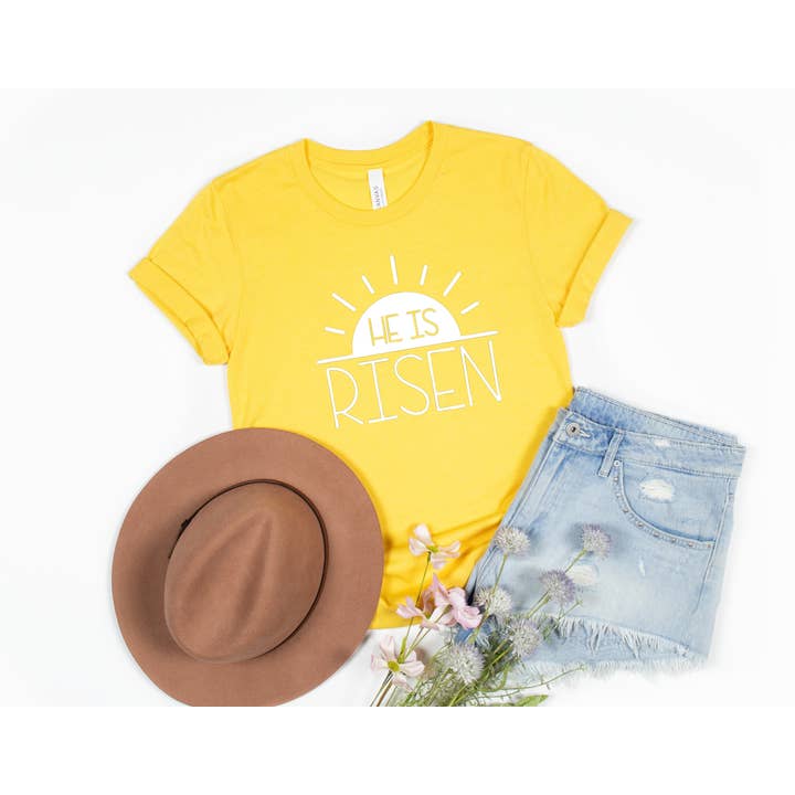 He Is Risen Tee - Adult for wholesale by A & O Co.