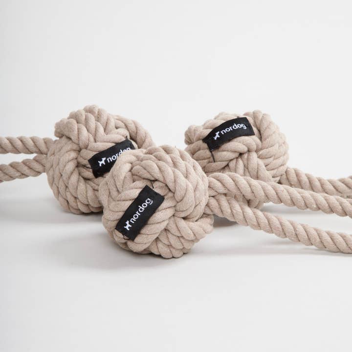 Nordog - Wholesale Pet Rope Toy - Dog - Original Rope Toy Taupe2