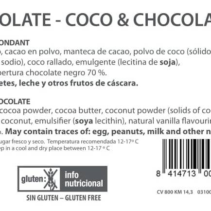 PABLO GARRIGÓS IBÁÑEZ - Wholesale Chocolate Box - Chocolate Vintage Almond & Coconut Chocolate 100g1