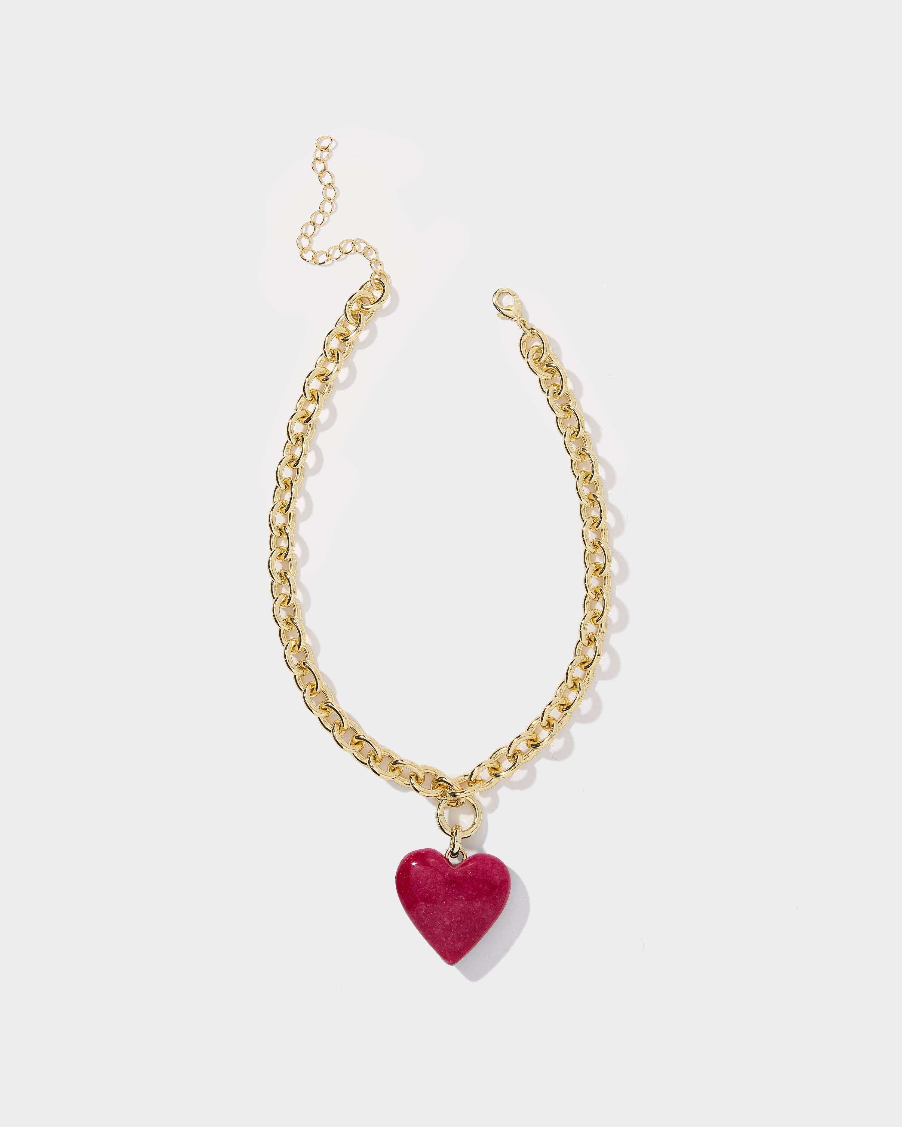 Allie + Bess - Wholesale Jewelry Set - Kira and Stone Heart Charm Set0