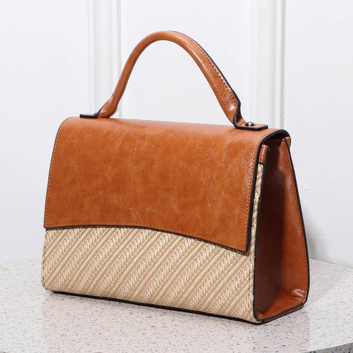 Sac à main bimatière - ÉTÉ pour la vente par INES DELAURE