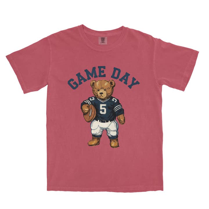 Lucy + Company - Wholesale Screen Printed T-Shirt - Women's - Game Day Football Graphic Tee3