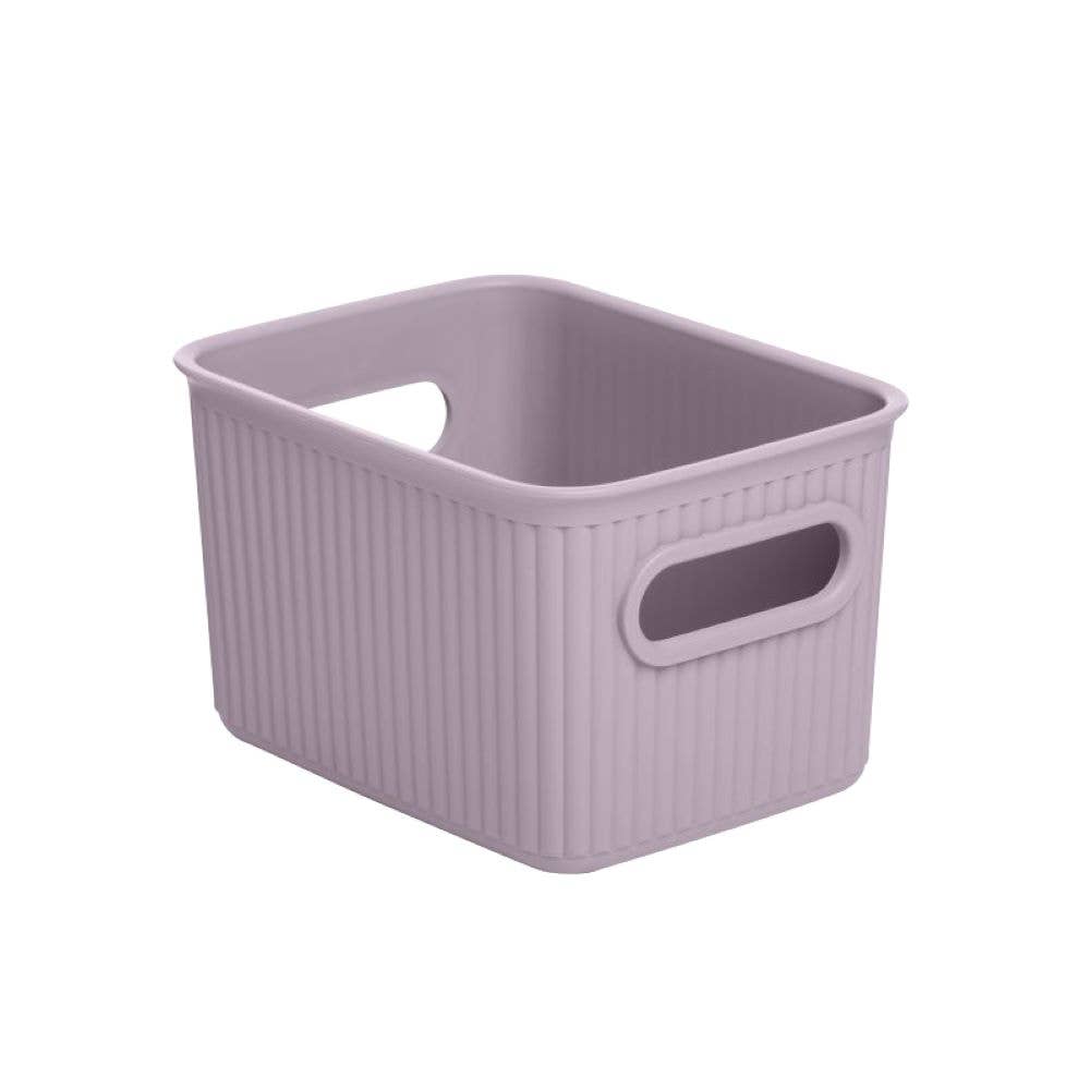 Superio Brand - Wholesale Storage Bin - Ribbed Collection Storage and Organizing Bins, 1.5 Liter-CS4