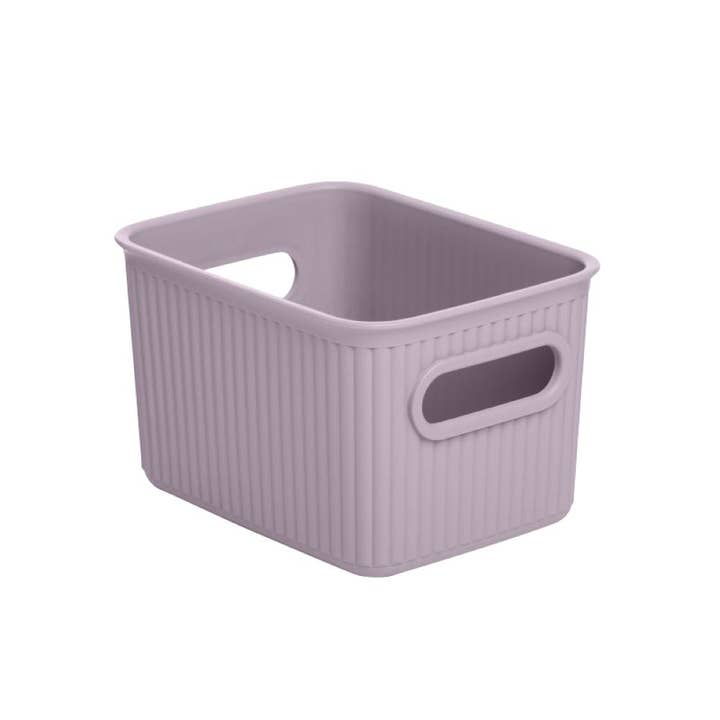 Superio Brand - Wholesale Storage Bin - Ribbed Collection Storage and Organizing Bins, 1.5 Liter-CS4