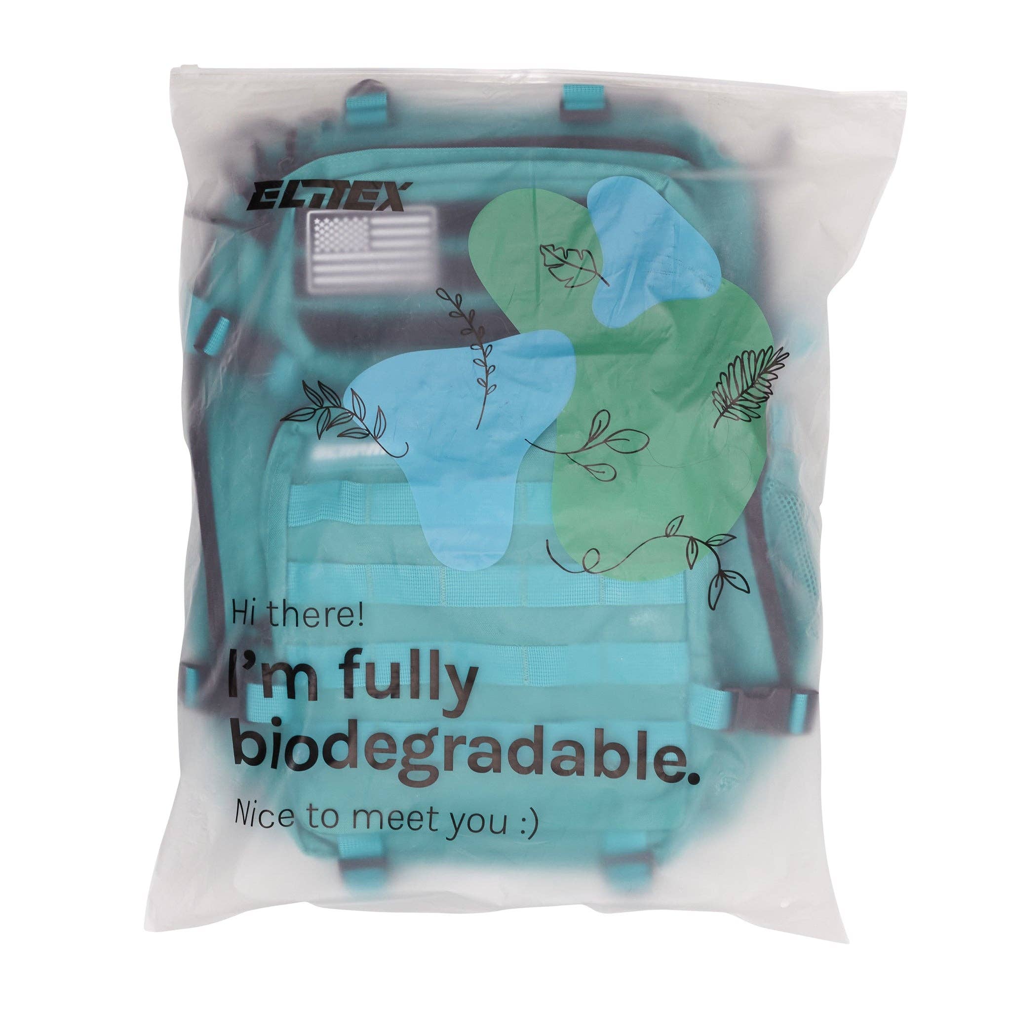 Elitex Training - Wholesale Backpack - Unisex - V1 Tactical Backpack 45L All in Turquoise7