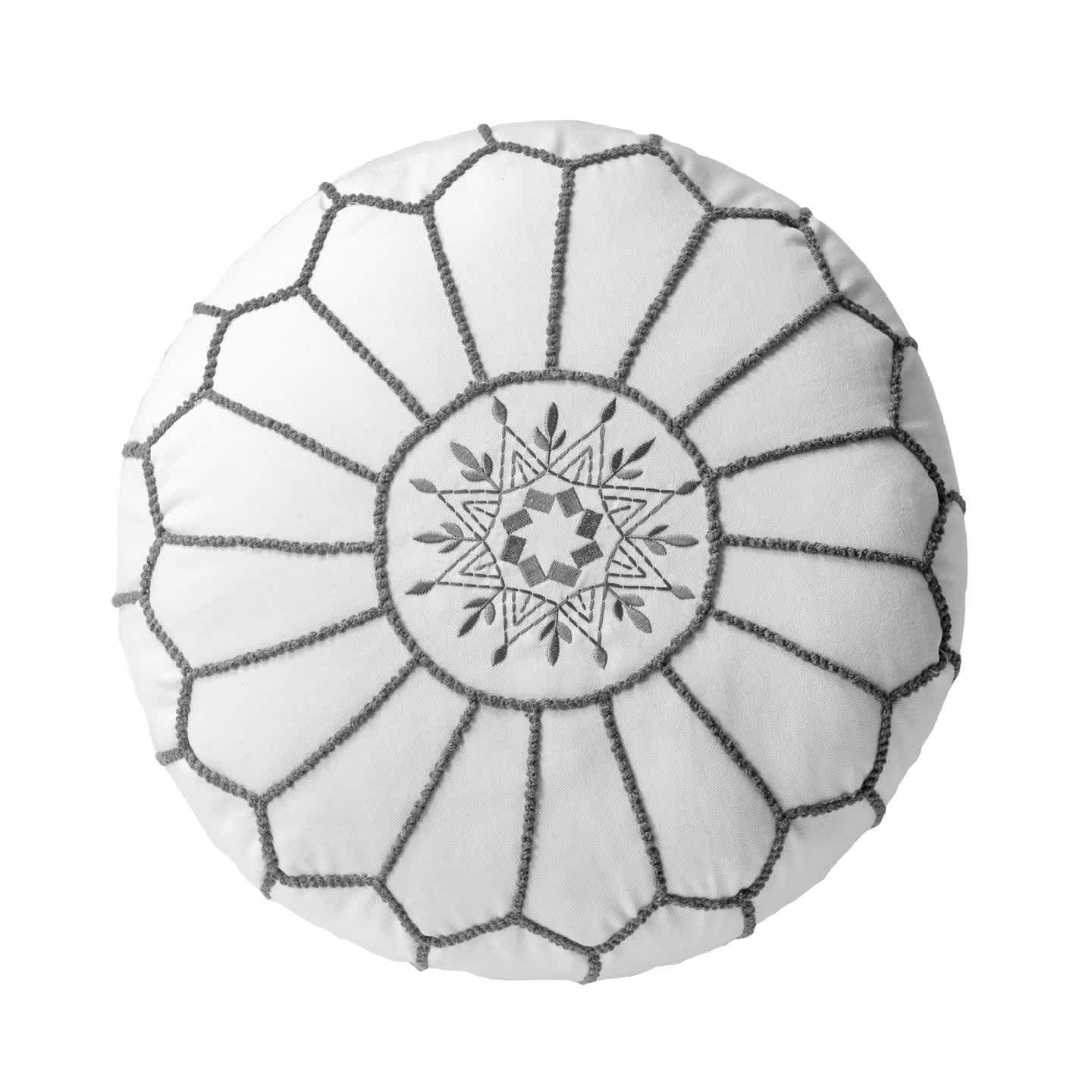 nuLOOM - Wholesale Pouf - Classic Moroccan Cotton Filled Ottoman Pouf6