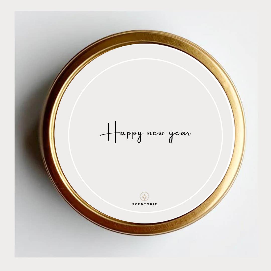 SCENTORIE. - Venta al por mayor Vela aromática de viaje - Vela Happy New Year 110 g