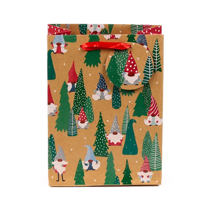 Puckator EU - Wholesale Gift Bag - Christmas Jolly Gonks Bunch Gift Bag Medium1